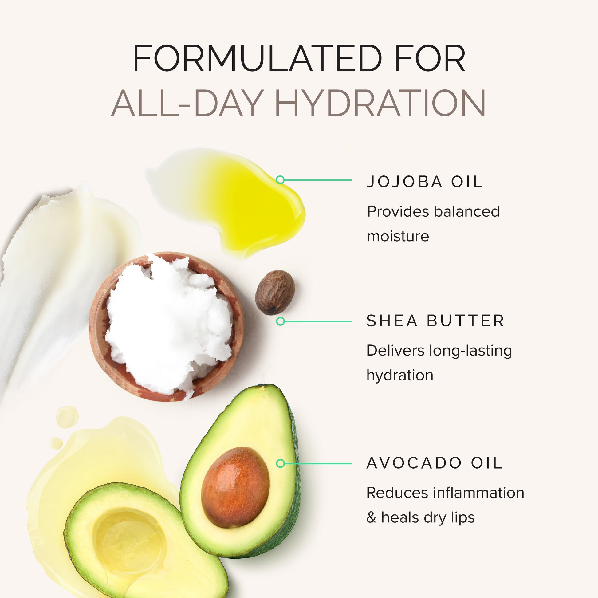 Hydrating Sheer Lip Balm SPF 30 CRYSTAL ingredients