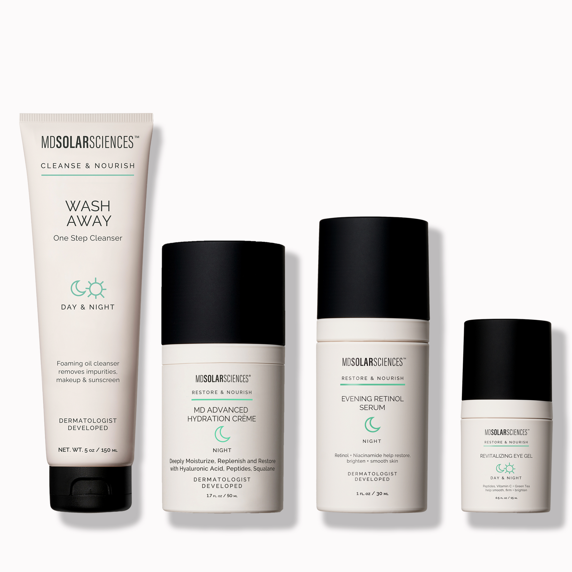 MdsolarSciences skincare product lineup