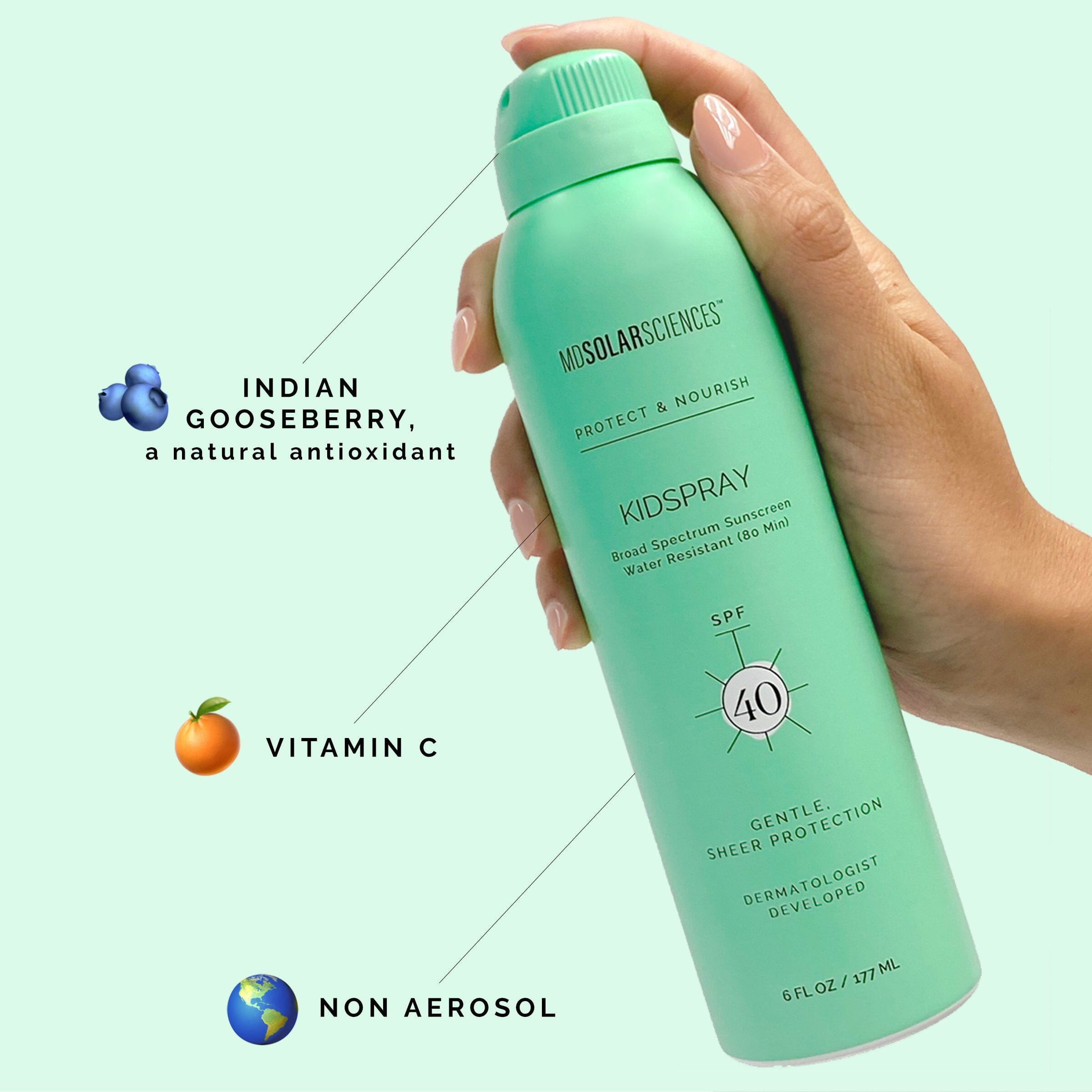 KidSpray SPF 40 Duo suncare MDSolarSciences™