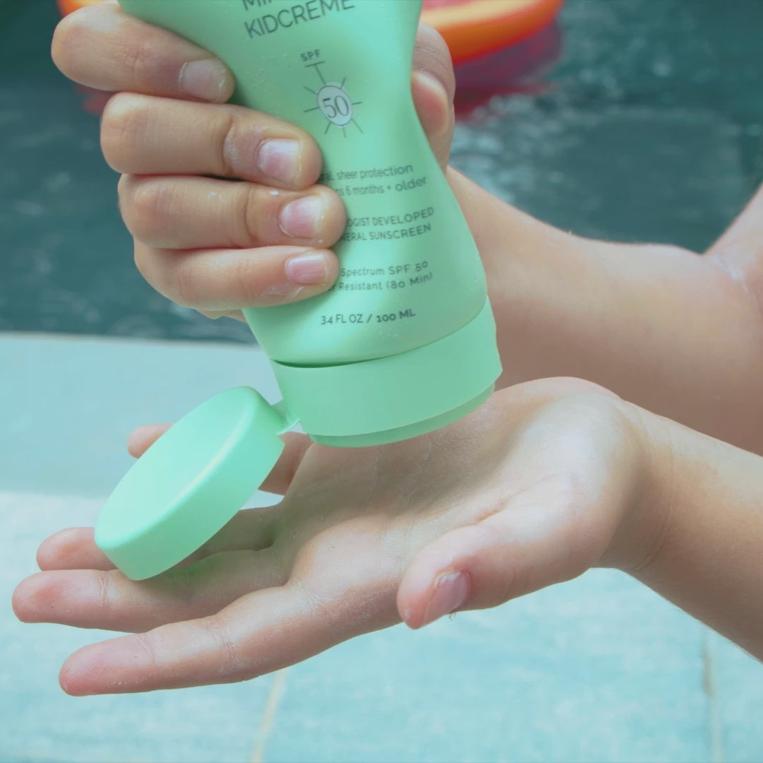 Load video: Kid Creme SPF50 Video