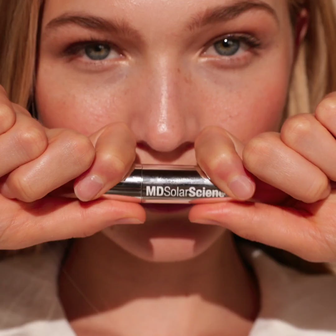 Load video: Hydrating Sheer Lip Balm SPF 30 RUBY video