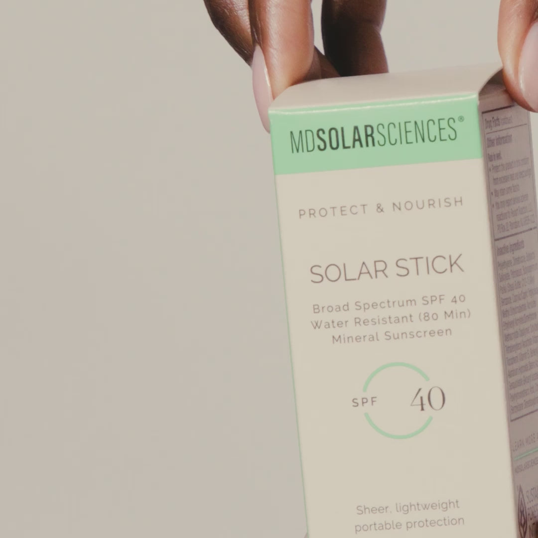 Load video: Solar Stick SPF40 Video