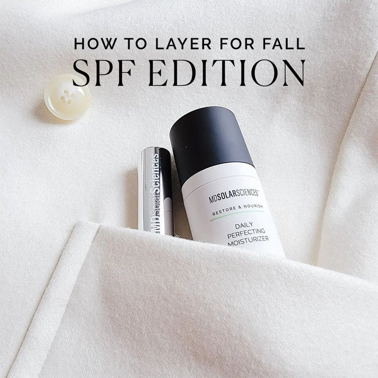 How to Layer For Fall – SPF Edition