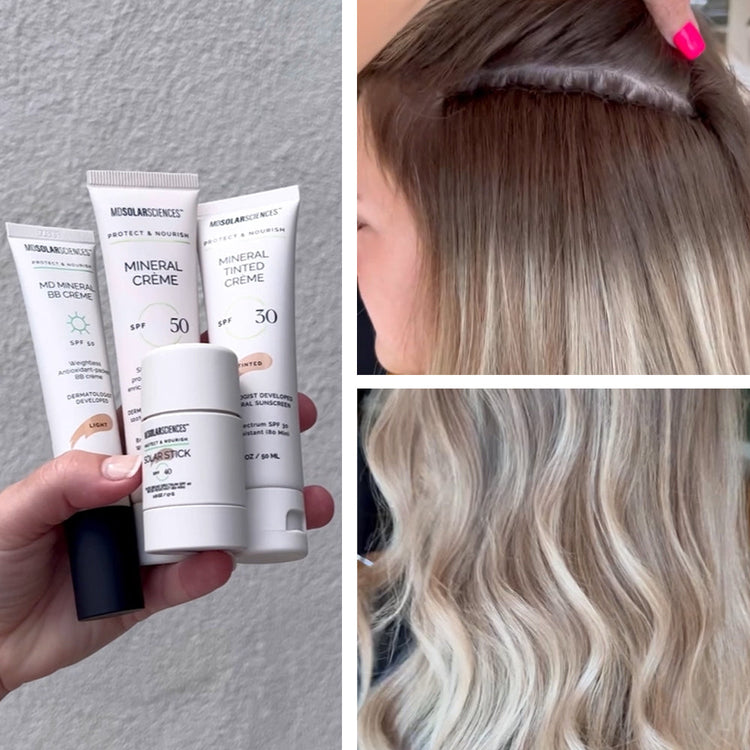 Mineral-based Sunscreen is a Must if You Have Hair Extensions