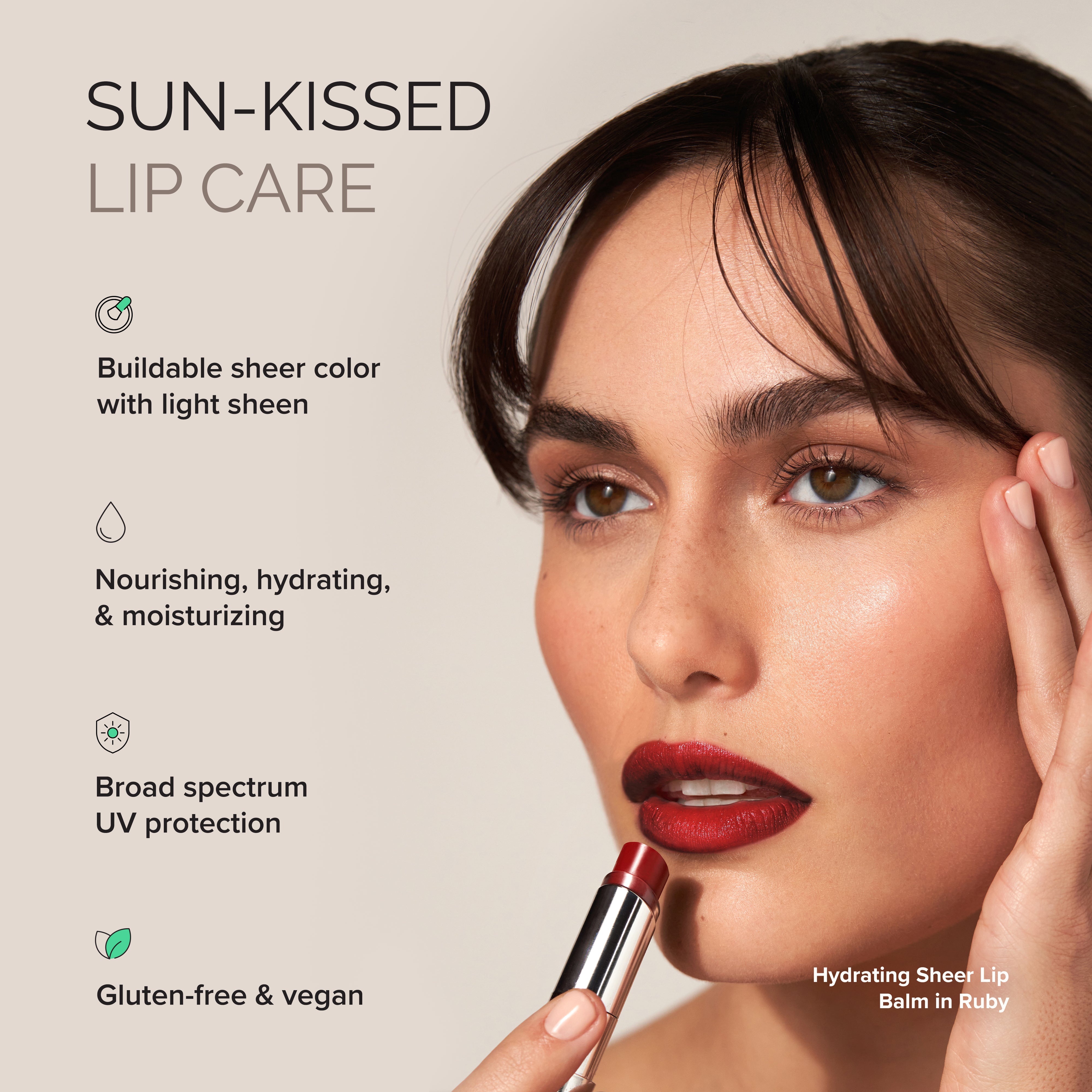 Hydrating Sheer Lip Balm SPF 30: Tinted Lip Balm with SPF