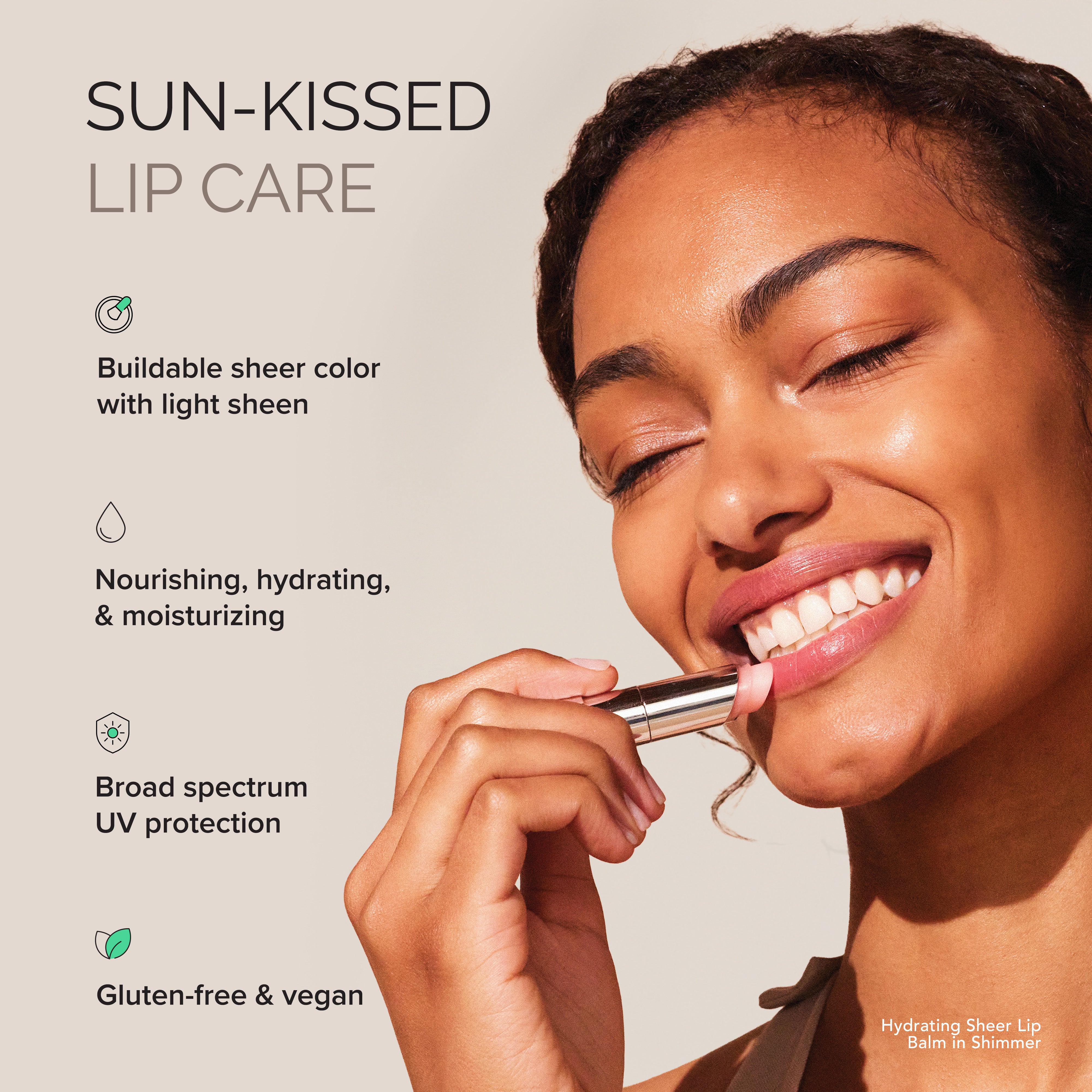 Hydrating Sheer Lip Balm SPF 30: Tinted Lip Balm with SPF
