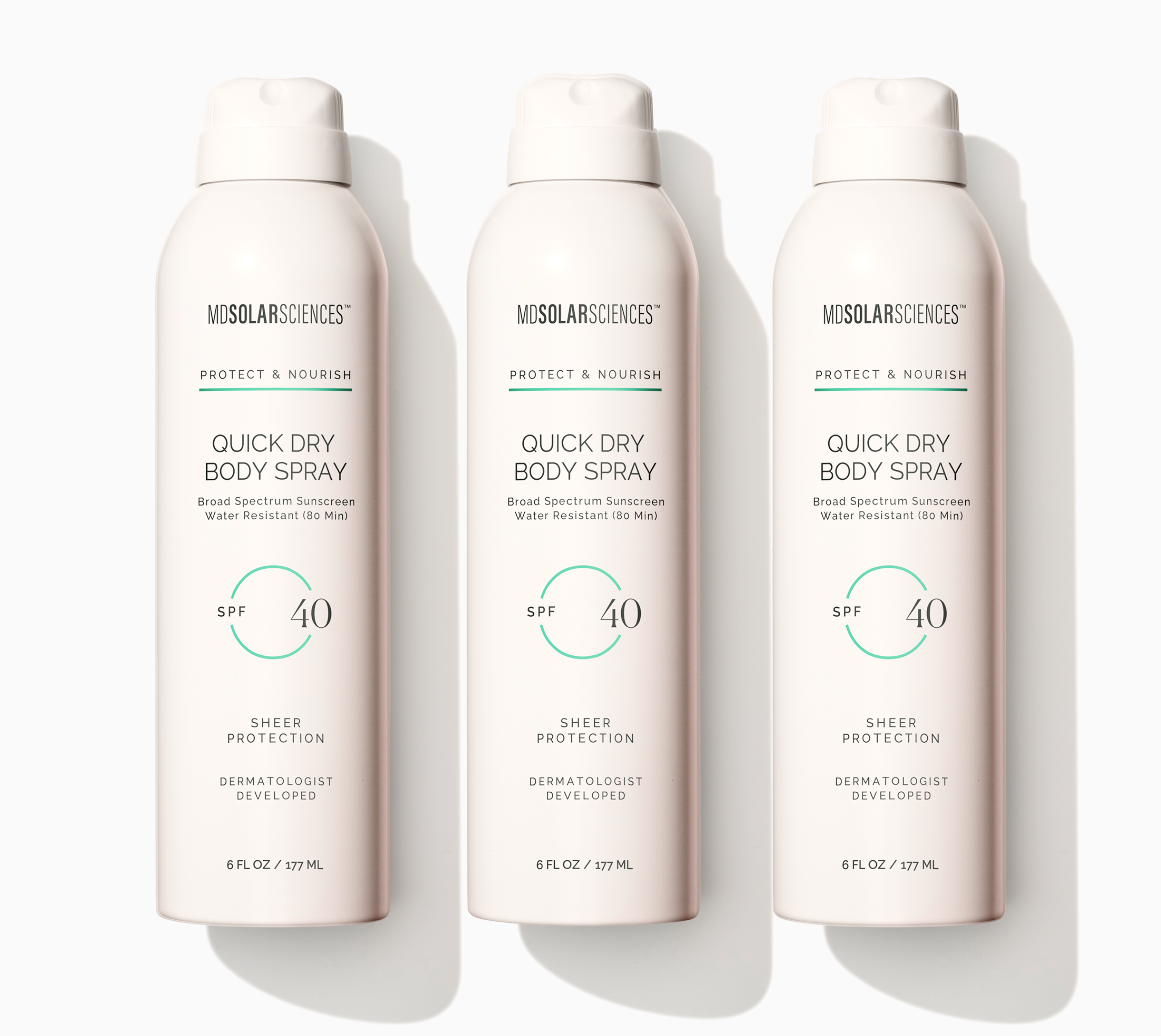 Quick Dry Spray SPF 40 Trio