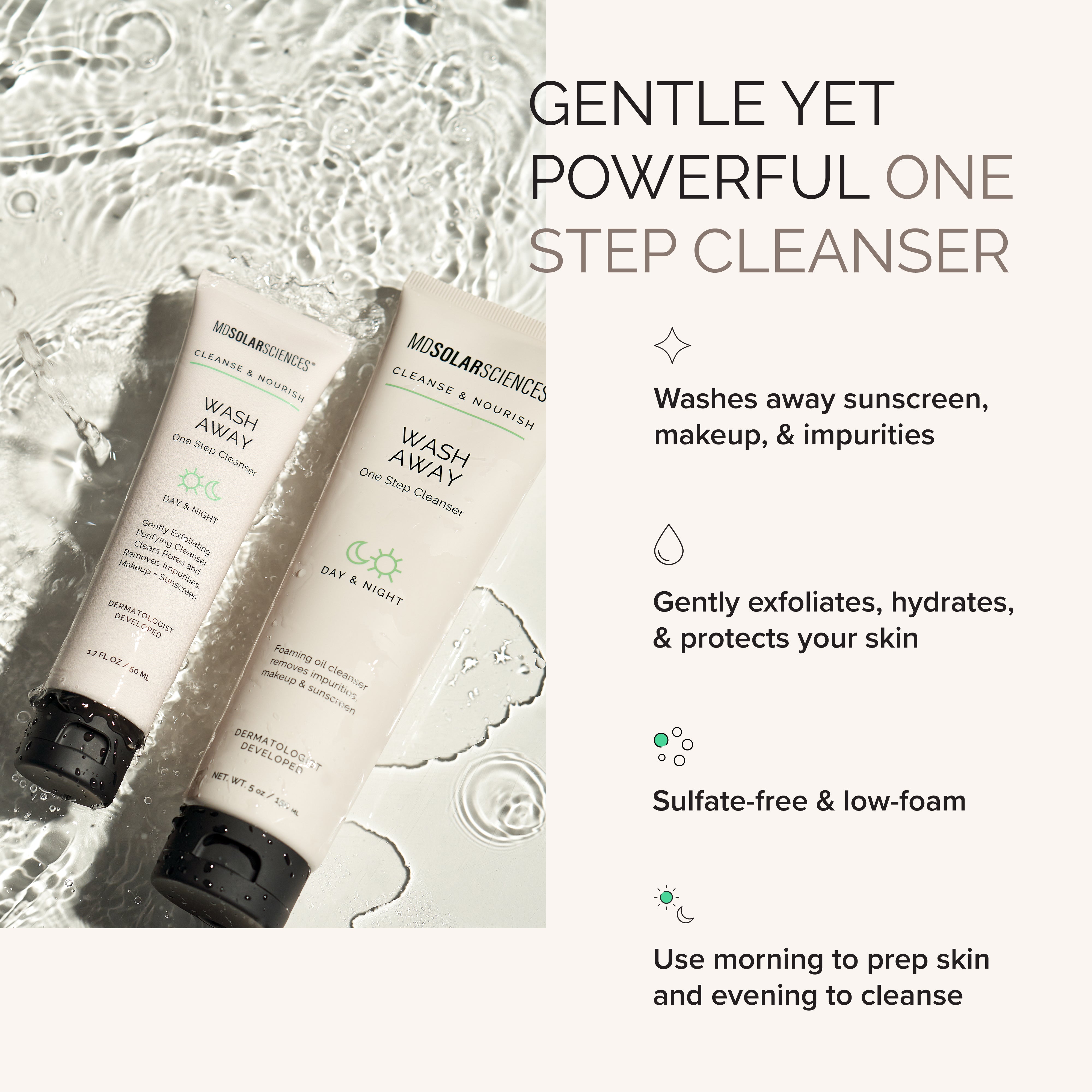 Wash Away One Step Cleanser