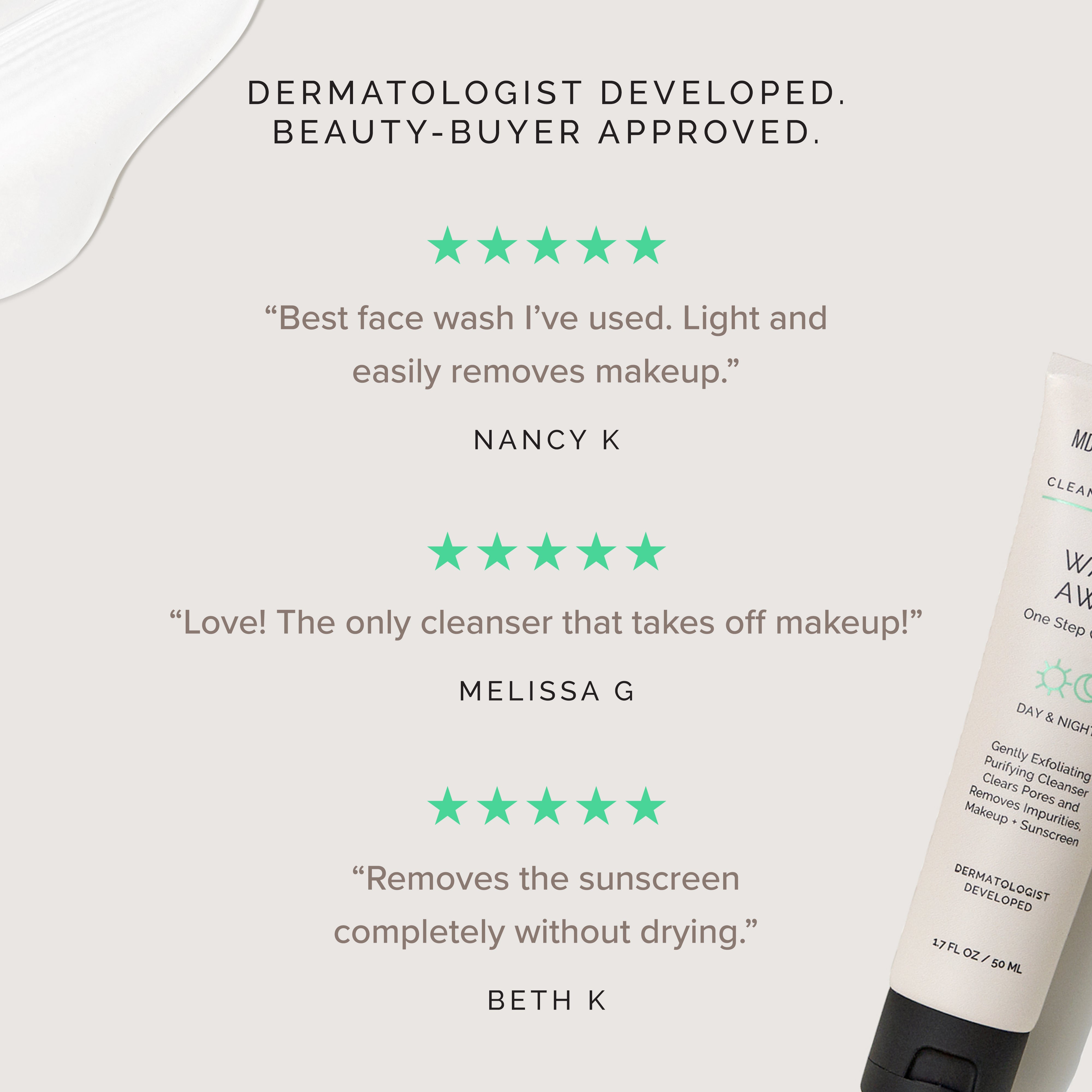 Wash Away One Step Cleanser