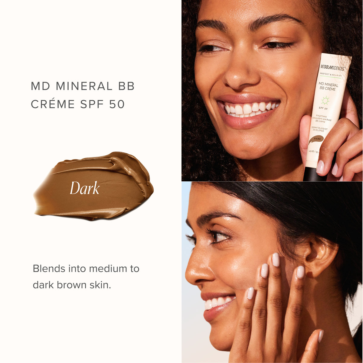 MD Mineral BB Crème SPF 50 Dark