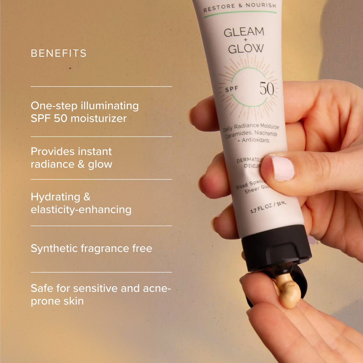 Gleam + Glow SPF 50