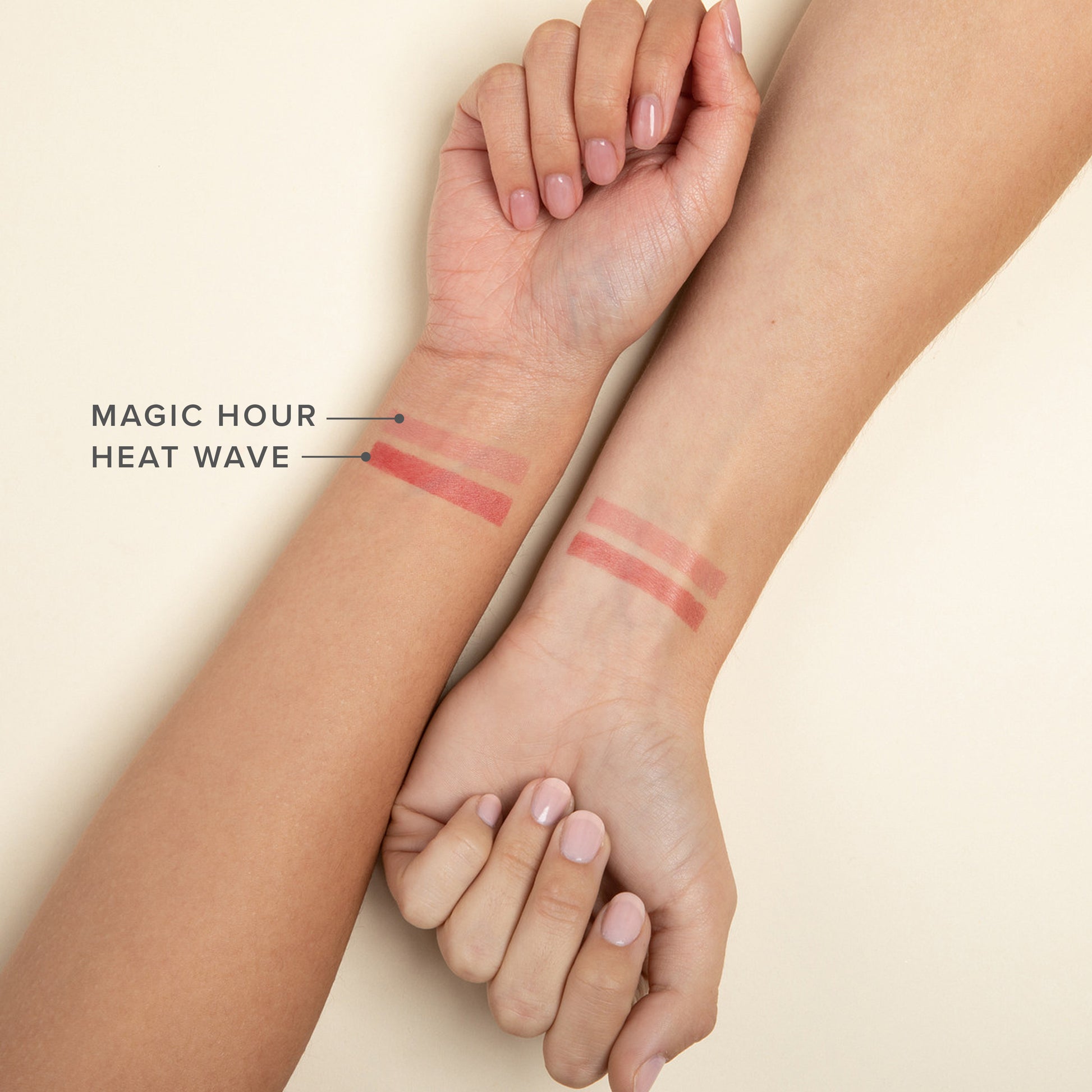 HEAT WAVE product on skin