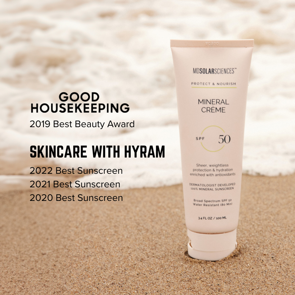 Solar Cream Mineral Crème SPF 50: Mineral Sunscreen for Face – MDSolarSciences™
