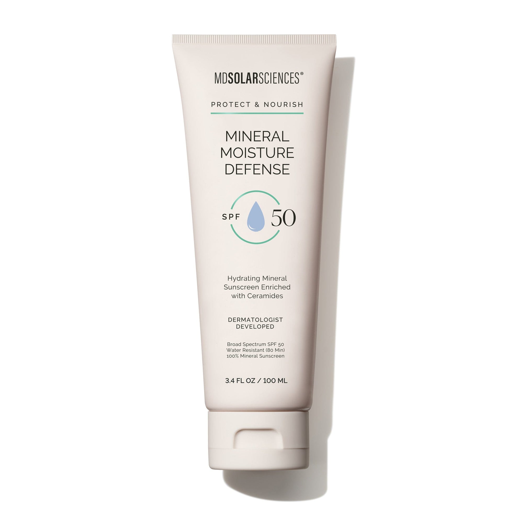 Mineral Moisture Defense SPF 50 suncare MDSolarSciences™ 