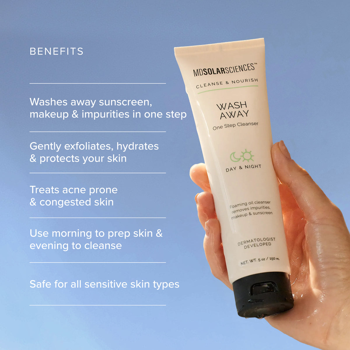 Wash Away One Step Cleanser