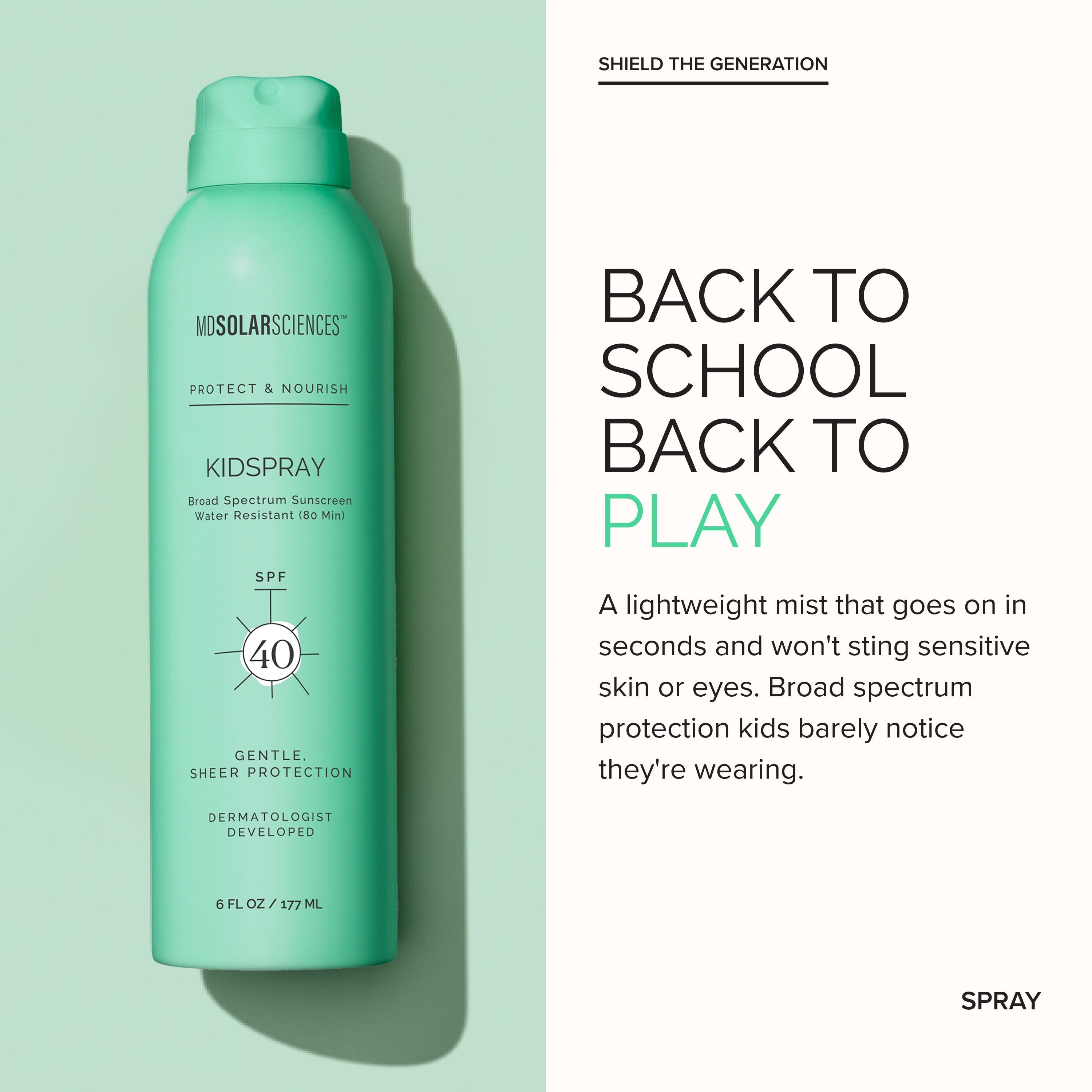 KidSpray SPF 40