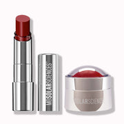 image of a lip balm and a cheek crème