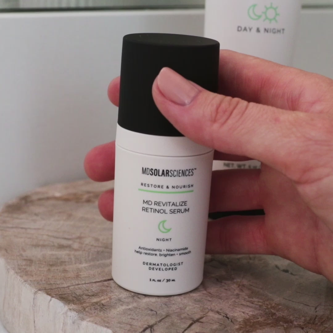 Load video: Evening Retinol Serum