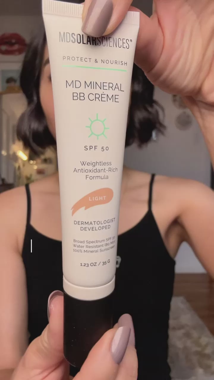 Load video: MD Mineral BB Crème SPF 50