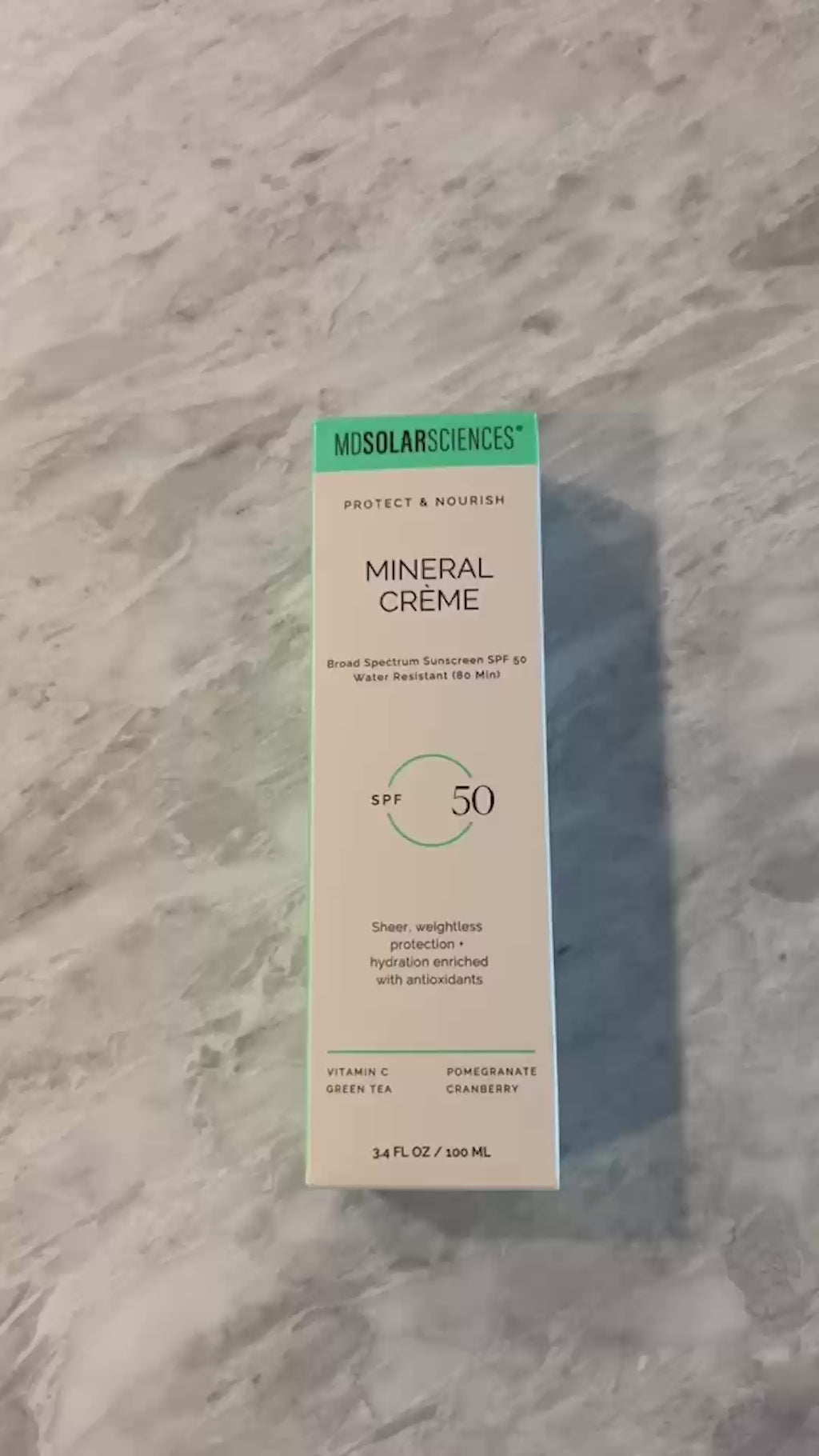 Mineral Crème SPF 50: Mineral Sunscreen for Face