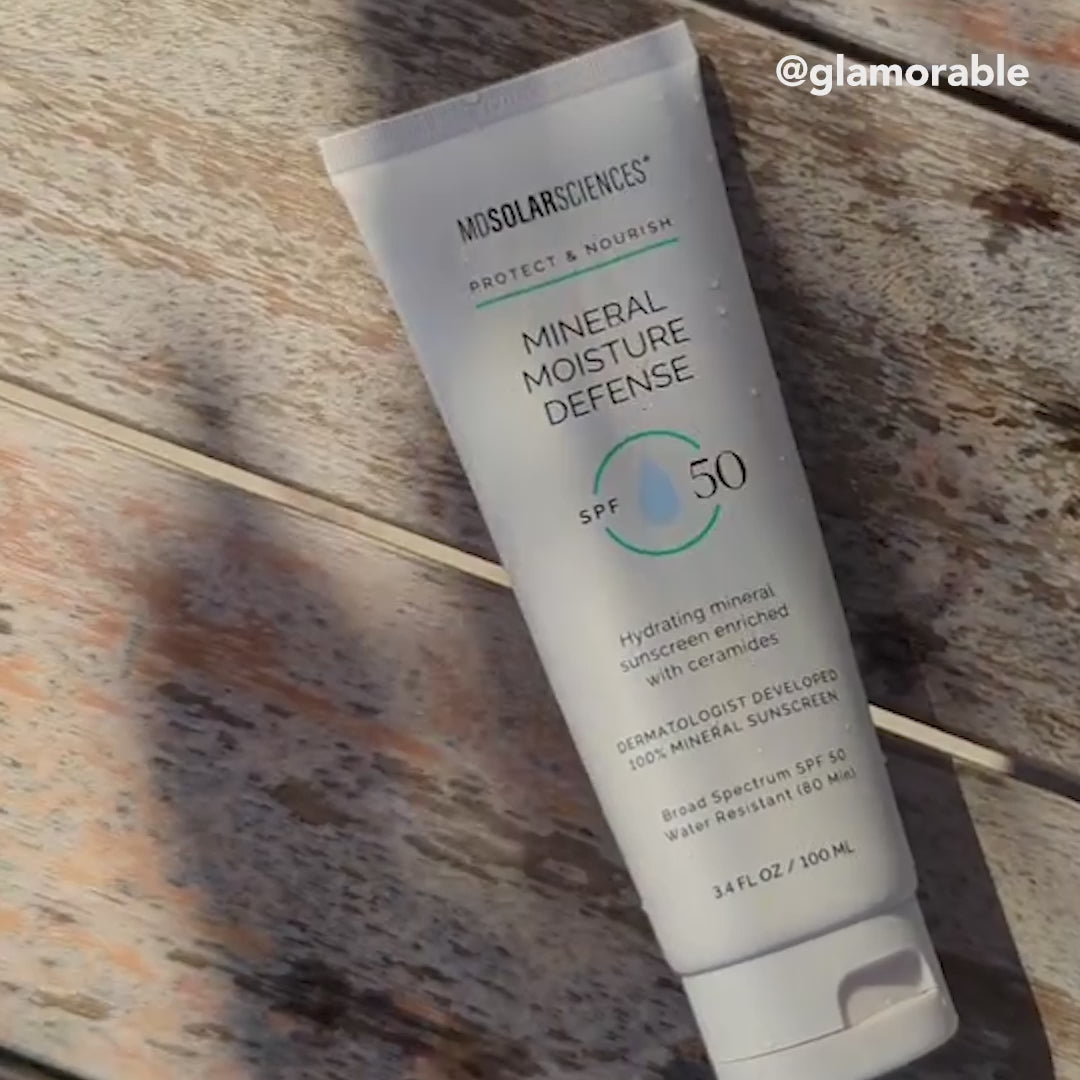 Load video: Mineral Moisture Defense SPF 50