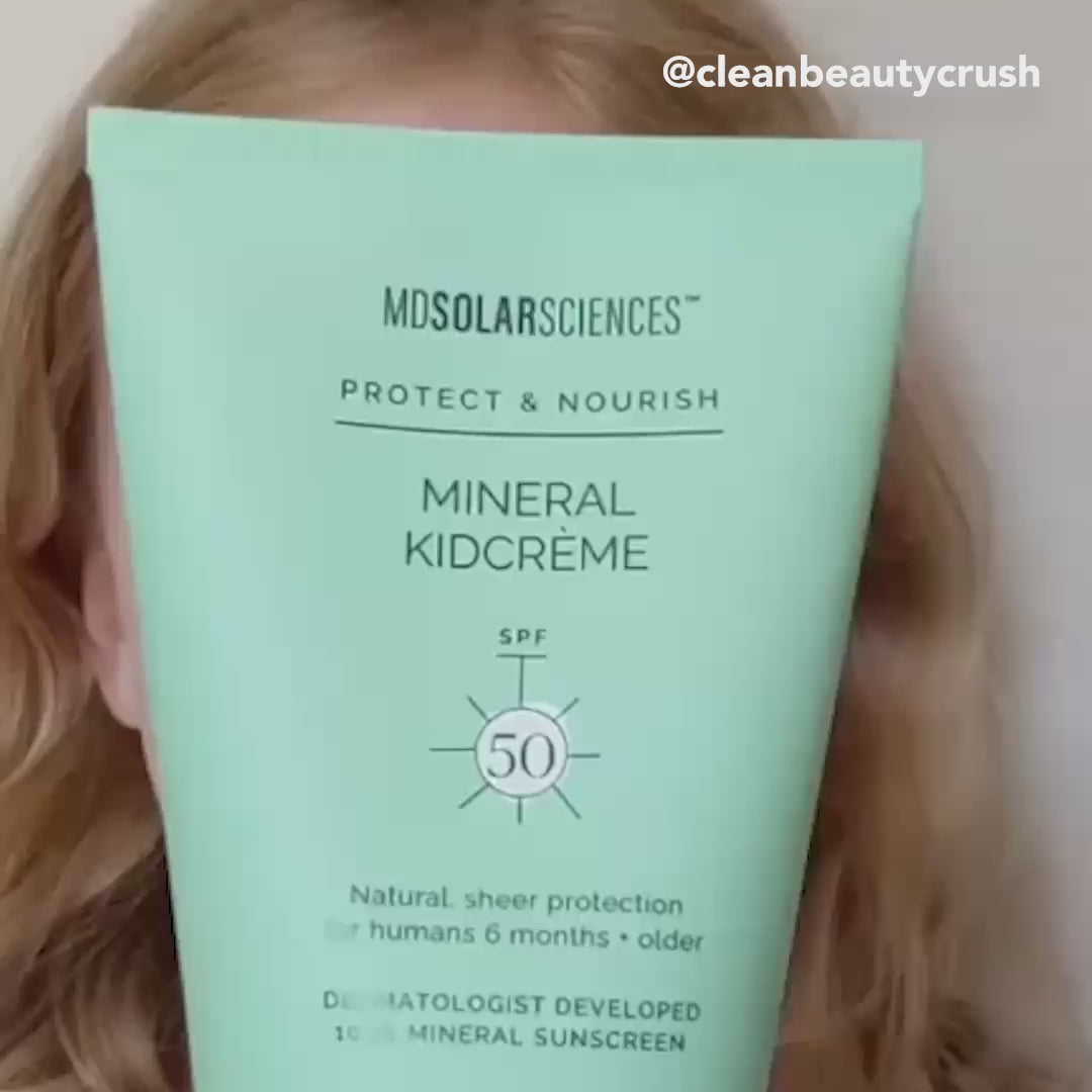 Load video: Mineral KidCrème SPF 50